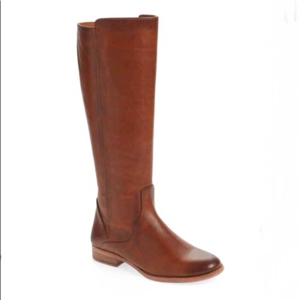 NWB FRYE Carly Leather Tall Boot Size 10